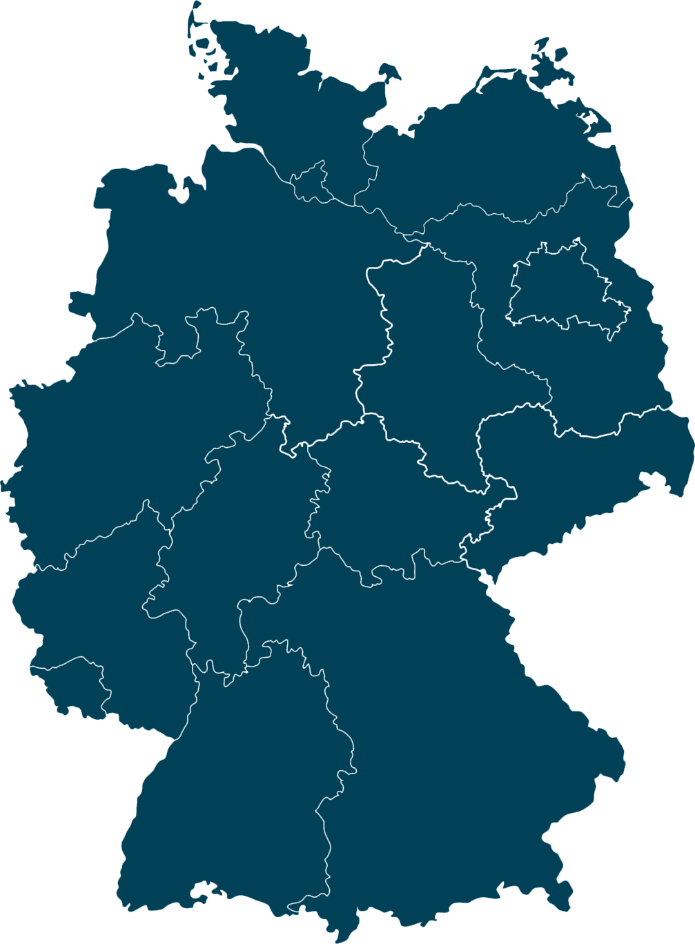 Karte von Deutschland Karte von Deutschland